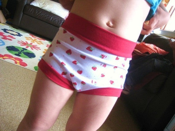 Boy cut brief unisex underwear pattern 2T/3T/4T/5Y/6Y - PDF